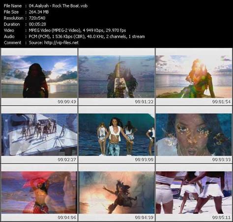 Aaliyah Rock The Boat Vob File