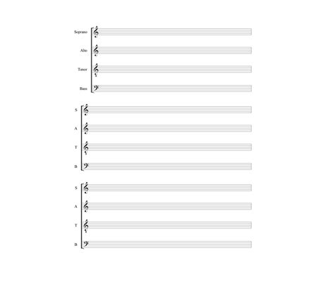 Blank Sheet Music In Pdf—free For Download Smallpdf