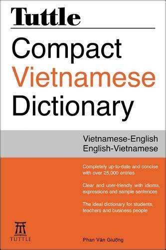 Tuttle Compact Vietnamese Dictionary Vietnamese English English Vietnamese Giuong Phan Van