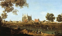 The Chapel of Eton College, 1747 - Canaletto - WikiArt.org