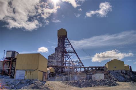 Filemine Building Giant Mine Yellowknife Northwest Territories Canada