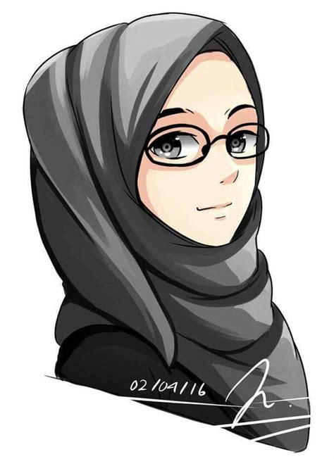 Anime Chibi Girl Hijab