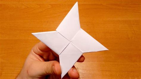 How To Make A Paper Ninja Star Shuriken Origami