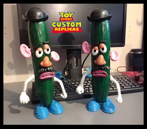 Toy Story Mr Cucumber Head And Mr Tortilla Head Replica Etsy Singapore