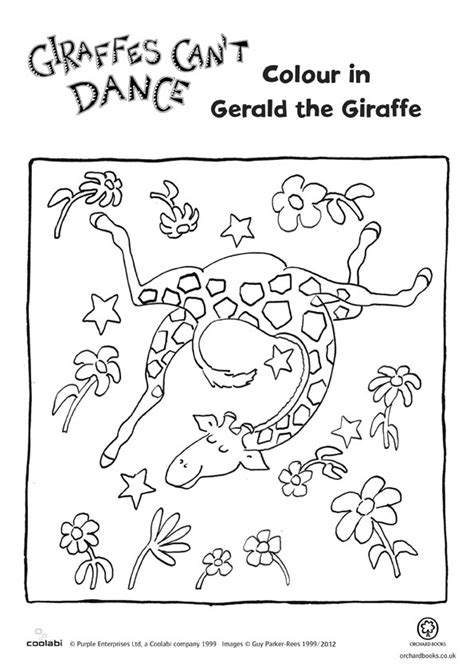 Go search our collection or take a look at our random and recent coloring pages or simply browse our coloring pages collection using. Giraffes Can't Dance colouring - Scholastic Kids' Club