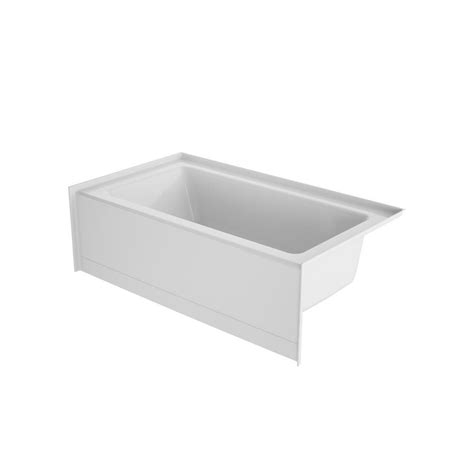 Jacuzzi Projecta 60 In X 32 In Acrylic Left Drain Rectangular Low