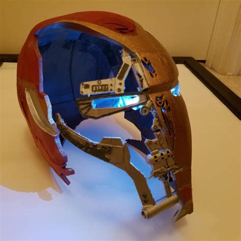 3d Printable Avengers Endgame Helmet By T E C
