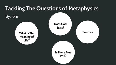 Tackling The Three Metaphysical Questions By John Paul Rodriguez