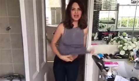 Watch Trinny Woodall Flashes Boob On Facebook Amid Bizarre This