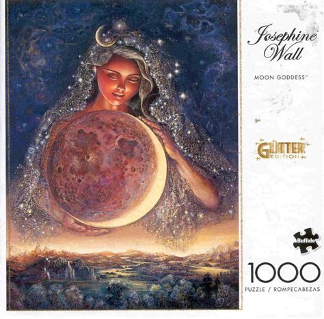 Josephine Wall 1000Pc Glitter Edition Jigsaw Puzzle Moon Goddess NIB