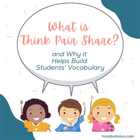What Is Think Pair Share Vocabulicious
