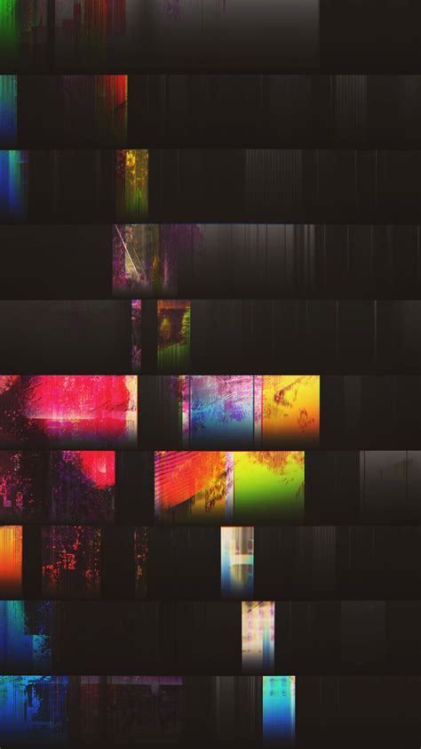 Glitch Art Abstract Black Wallpapers Hd Desktop And Mobile Backgrounds