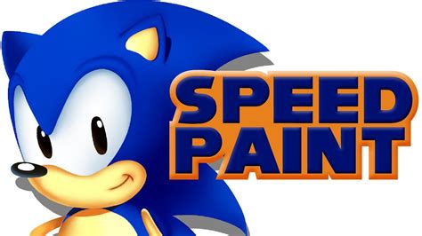 Sonic The Hedgehog Speed Paint Japanese Classic Sonic Youtube