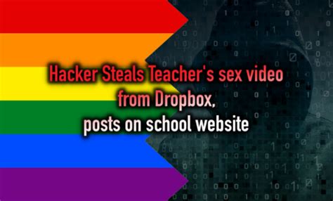 Gay Teacher Fired After Hackers Post His Sex Video On School Website