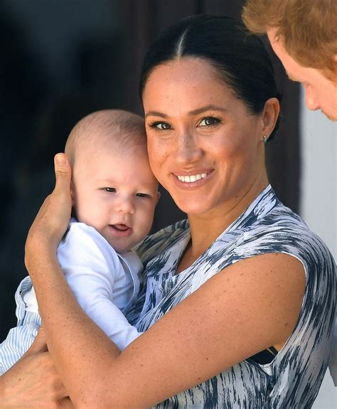 Prince harry, meghan markle, the duchess of sussex with their son, archie joined by camilla bowles, prince charles, doria ragland, lady jane fellowes, lady sarah mccorquodale. Meghan Markle reunites with baby Archie at $20M waterfront ...
