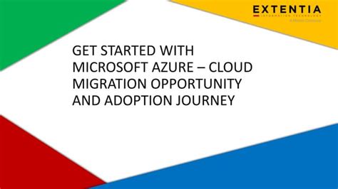 Get Started With Microsoft Azure Ppt