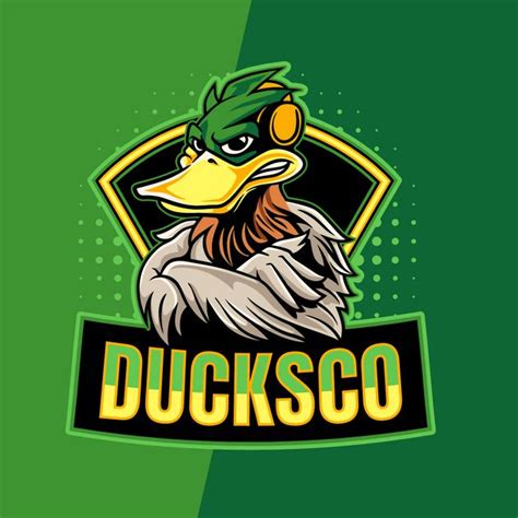 Duck Gaming Logo Design Template — Customize It In Kittl