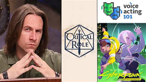 A Chat With Critical Roles Matthew Mercer Voice Acting 101 Youtube