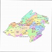 Map Of Morris County Nj | Color 2018