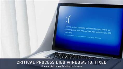 Solucionar Error Critical Process Died Windows 10 Reparar Tu Ordenador