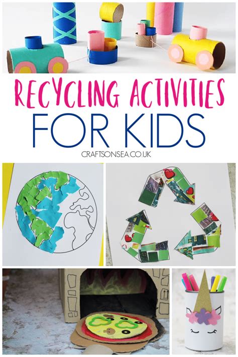 Recycling Activities For Kids 30 Ideas Theyll Love Crafts On Sea