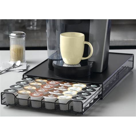 Nifty Home Products 54 Pod K Cups Drawer Coffee Bar Home Coffee