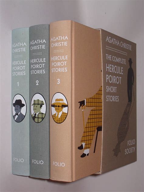 The Complete Hercule Poirot Short Stories Agatha Christie Folio Society