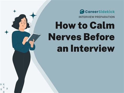 How To Calm Nerves Before An Interview Career Sidekick