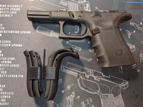 Glock 19 Gen 4 Complete Lower Frame Northwest Firearms
