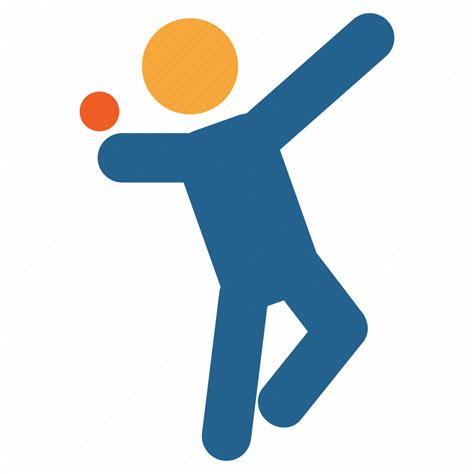 Ball Games Handball Olympics Play Sports Throwing Icon Download