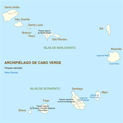 Mapa De Cabo Verde