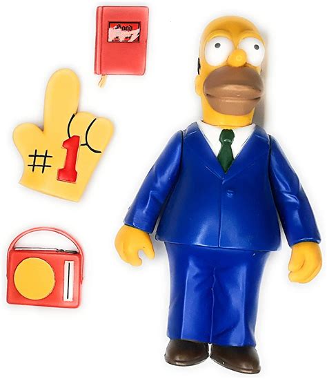 The Simpsons World Of Springfield Sunday Best Homer Interactive Figure Uk Outlet
