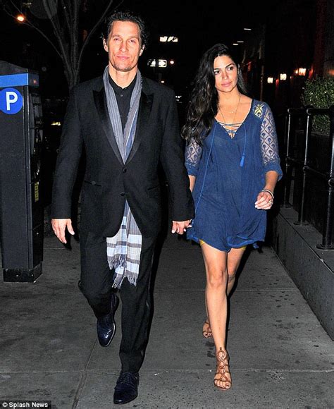 Matthew Mcconaughey And Camila Alves Hold Hands On A Romantic Date