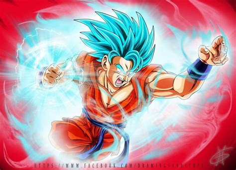 When vegeta was eliminated, it was all done for him. Goku SSJ Blue kaioken x20 | Anime dragon ball super ...