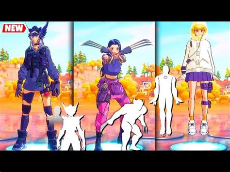 New Chigusa Megumi And Yuki Skins Fortnite Upcoming Anime Legends