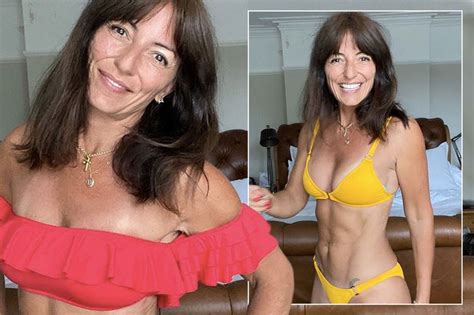 Davina Mccall Flaunts Washboard Abs And Honed Bod In Stunning