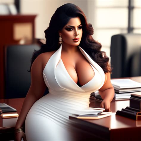 Teecruise Very Humanly Realistic Photo Of A Professional Attractive Full Figured Busty