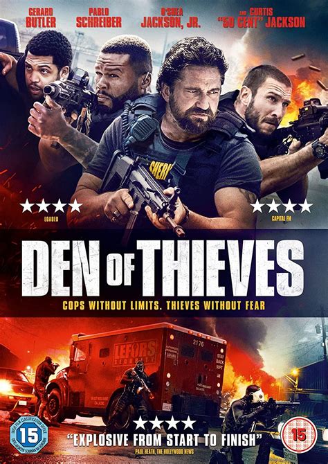 Den Of Thieves Dvd 2018 Uk Gerard Butler
