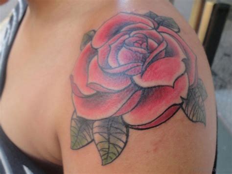 78 Contemporary Rose Shoulder Tattoos