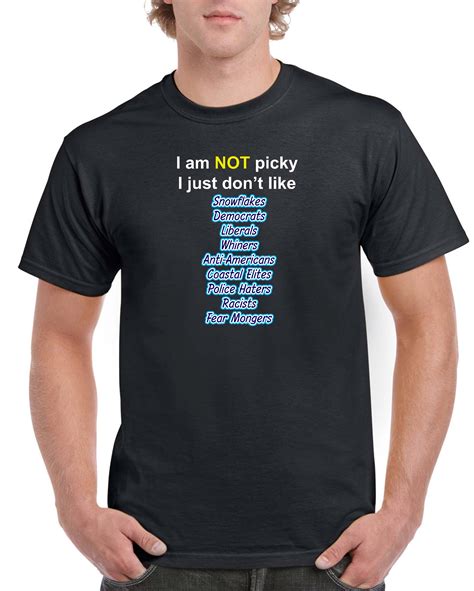 I Am Not Picky T Shirt Domagron