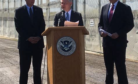 Top Us Officials Jeff Sessions And John Kelly Visit San Diego Tijuana