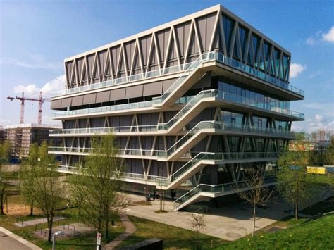 Modern School Architecture In Zurich Switzerland Futuristic