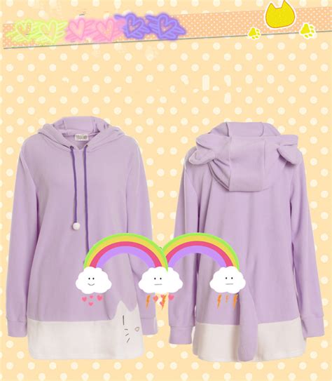 Kawaii Cute Cat Ears Hoodie · Harajuku Fashion · Online Store Powered