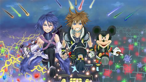 [image] kh13 giveaway entry through the darkness creative media kh13 · for kingdom hearts