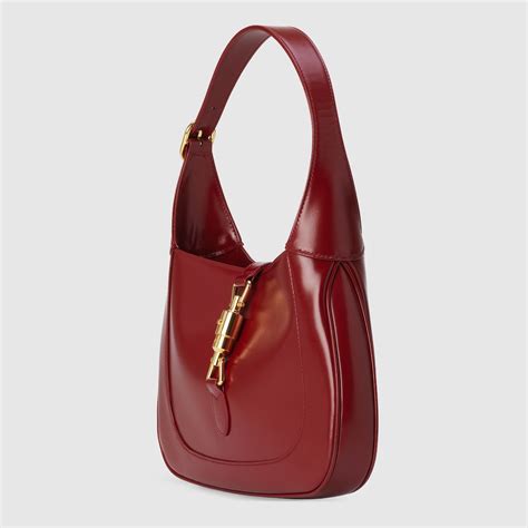 Jackie 1961 Small Hobo Bag In Red Leather Gucci Us