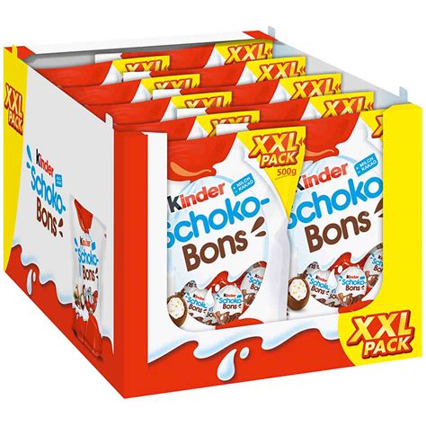 Kinder Schoko Bons Xxl Pack 500g Online Kaufen Im World Of Sweets Shop