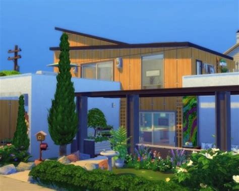 Pastelle House By Angerouge Sims 4 Residential Lots