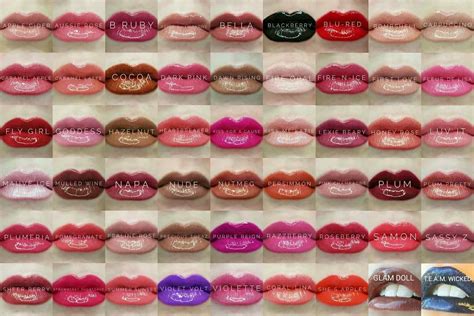 All the colors! | Lipsense colors chart, Lipsense colors, Lipsense lip colors