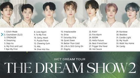 2023 Updates Nct Dream Tour The Dream Show 2 In A Dream Setlist