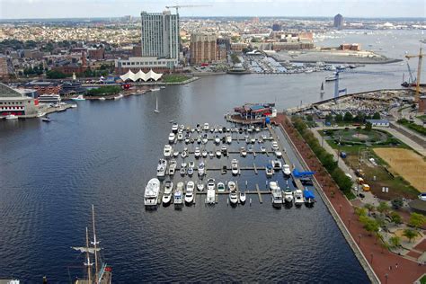 Baltimore Marine Centers At Inner Harbor In Baltimore Md United
